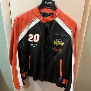 NWOT Tony Stewart Wilsons Leather Jacket Coat Large
